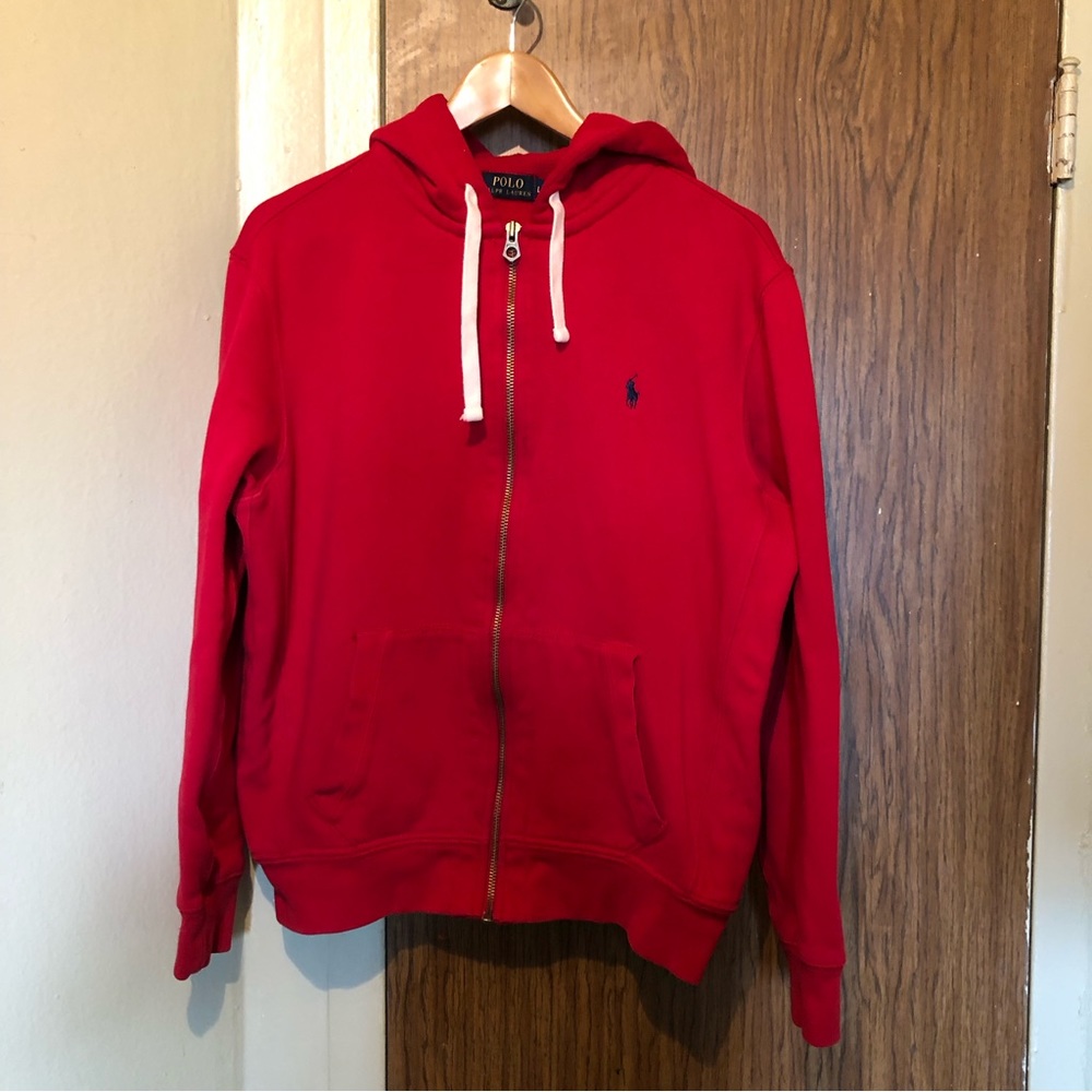 POLO RALPH LAUREN HOODIE - SZ: LARGE